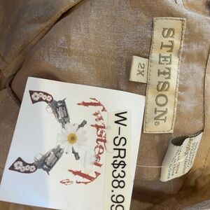 Stetson Light Brown Ladies Shirt
